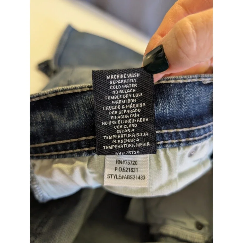 BKE Aiden Jeans Men's 28x33 Blue Low Rise Denim Medium Wash Rodeo Festival EUC